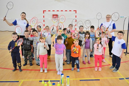 Badminton u vrtiću